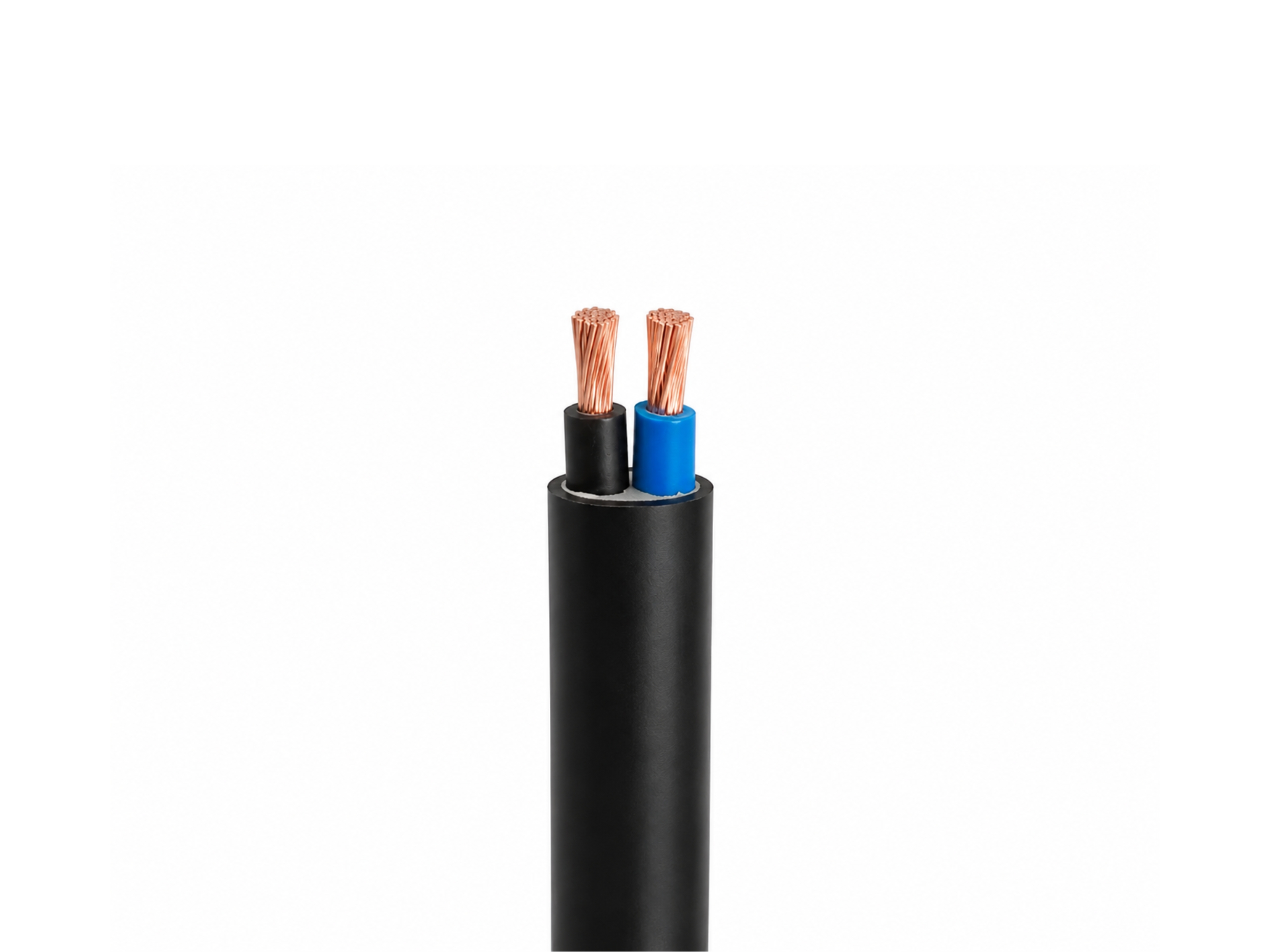 6 SQMM X 2C WIRE - BLACK ROUND